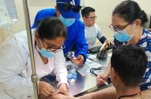 atención médica a intoxicados en Playas