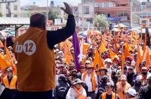 Militantes y delegados de la ID se reunieron en Portoviejo para realizar la convención del partido.