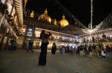 iluminación navideña en cuenca