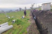 Canales de riego en Tungurahua