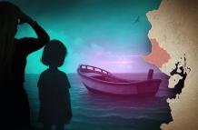 Ilustración sobre piratería y pesca artesanal en Manabí