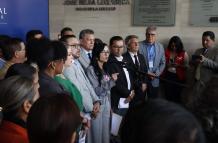 El bloque correísta anunció la presentación de una acción de acceso a la información por el caso Healthbird. Foto: Angelo Chamba