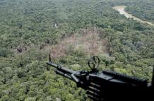 campamento de las disidencias de las FARC