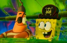 Patricio Estrella (Bill Fagerbakke) y Bob Esponja Pantalones cuadrados (Tom Kenny).