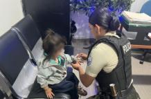 rescate a menor en Cumbayá