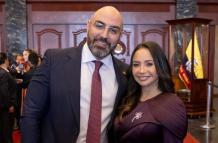 Mario Godoy está casado con la abogada Dolores Vintimilla. Ella reconoció que fue defensora del narcotraficante serbio Jezdimir Srdan.