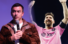 Noboa habla sobre la llegada a Guayaquil de Messi con el Inter Miami.