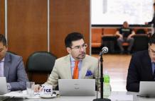 El fiscal general encargado, Carlos Leonardo Alarcón, dijo que la investigación contra el Consejo de la Judicatura es reservada y asegura que espera obtener sentencias en el caso Triple A y Nene.