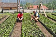 Productores de café en Loja