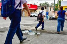 baches y acumulación de basura en Mapasingue