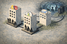 Ilustración sobre reportaje de CNT