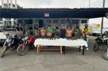 Un operativo militar ejecutado en el sector de Jauneche, provincia de Los Ríos, permitió la captura de cuatro supuestos integrantes de Los Fatales.