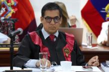 José Suing, expresidente de la Corte Nacional de Justicia