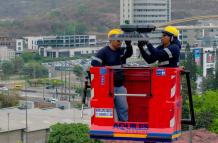 iluminación en la Perimetral