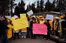 Plantón cárcel Quito