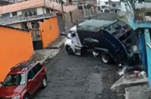 accidente del camion de basura en quito
