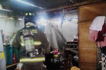 deflagración de gas