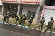 patrullaje de militares en Durán