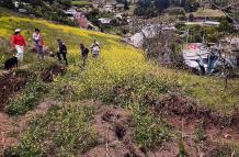 Deslizamientos en Caribán Bajo Loja