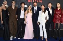 Familia Beckham en el último evento que estuvieron todos juntos.
