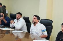 Concejales de La Libertad junto al alcalde Francisco Tamariz