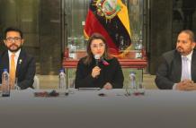 Maria José Pinto en el lanzamiento del Plan Nacional contra el Dengue 2026