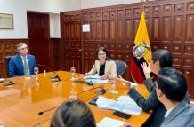 Sariha Moya, ministra de Economía y Finanzas.