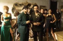 Luis Fonsi y Feid en su nuevo videoclip.
