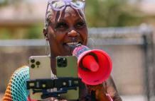 Shirley Raines tenía campañas para apoyar a los desamparados.