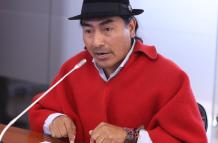 Leonidas Iza vuelve a la dirigencia indígena, tras la designación como el nuevo presidente de la Ecuarunari.