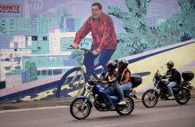 Motociclistas en Caracas (Venezuela)