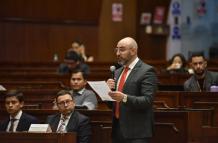 Mario Godoy, presidente de la Judicatura acudió este 3 de febrero de 2026 a la Comisión de Fiscalización.