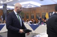 El presidente del Consejo de la Judicatura, Mario Godoy, enfrenta el juicio político en la Asamblea por las presiones contra jueces.