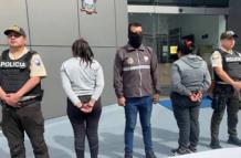 muejeres detenidas por falsificar dinero en Quito