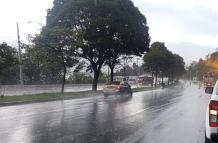 Fuerte lluvia en Quito