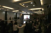 El juez anticorrupción Carlos Serrano compareció ante la Comisión de Fiscalización el 6 de febrero de 2026.