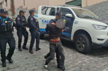 delincuentes detenidos en Quito