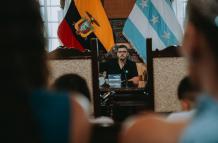 Aquiles Álvarez, alcalde de Guayaquil