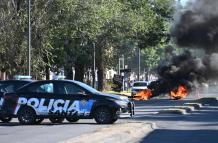 manifestación en Rosario (Argentina).