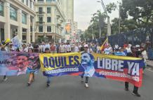 Marcha por Aquiles Álvarez