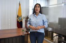 La asambleísta correísta Ana Cecilia Herrera es integrante de la Comisión de Fiscalización de la Asamblea.