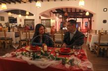 plan de San Valentin- cena romántica