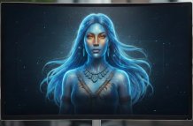 candidata hecha con IA