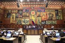 El Pleno de la Asamblea se reunió para debatir el primer informe de la Ley de los GAD.