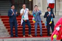 Presidente de Perú en la presentación del Carnaval 2026
