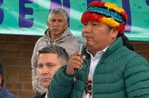 Marlon Vargas, presidente de la Conaie