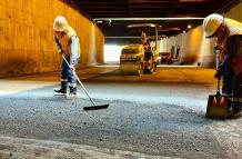 trabajos viales en Quito