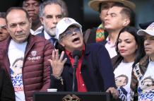 El presidente de Colombia, Gustavo Petro