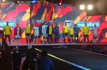 La Tri luce su nueva camiseta amarilla para el Mundial 2026 presentada por Marathon Ecuador.