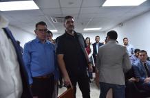 Aquiles Álvarez en audiencia del caso Triple A